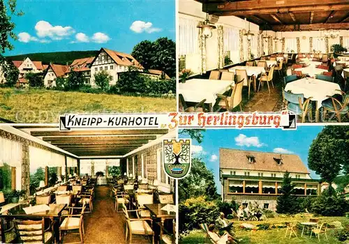 AK / Ansichtskarte Glashuette Schieder Kurhotel Zur Herlingsburg Kat. Schieder Glashuette