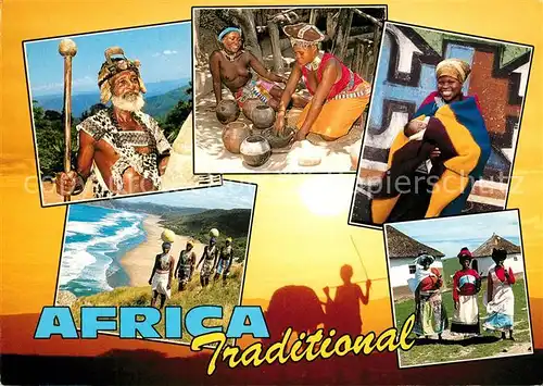 AK / Ansichtskarte Typen Afrika Ethnic Traditions Southern Africa 