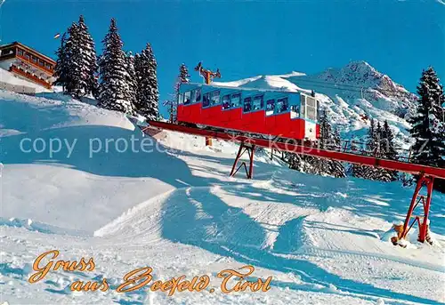 AK / Ansichtskarte Zahnradbahn Rosshuette Seefeld Tirol Kat. Bergbahn