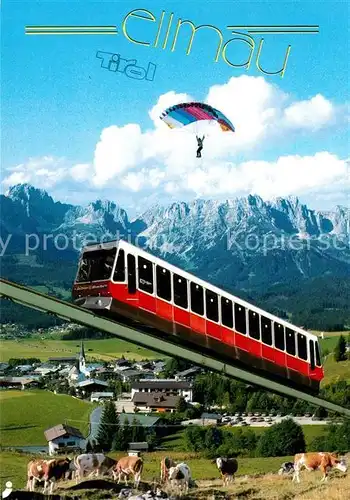 AK / Ansichtskarte Zahnradbahn Ellmau Wilder Kaiser  Kat. Bergbahn