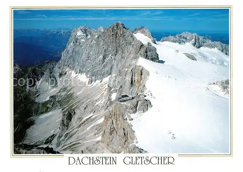 AK / Ansichtskarte Gletscher Dachsteinmassiv Hoher Dachstein Bergstation Hunerkogel Kat. Berge