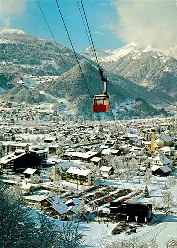 AK / Ansichtskarte Seilbahn Hochjoch Schruns Montafon  Kat. Bahnen