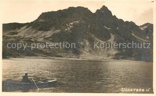 AK / Ansichtskarte Luenersee Vorarlberg Douglashuette Kat. Vandans