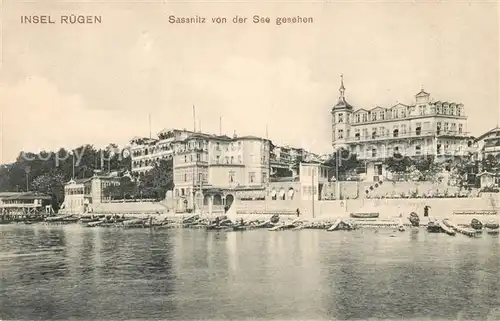 AK / Ansichtskarte Sassnitz Ostseebad Ruegen Seeblick Kat. Sassnitz