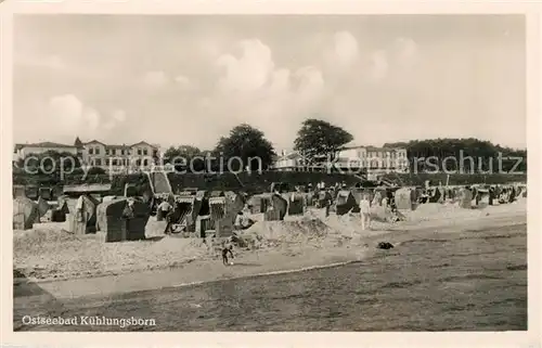 AK / Ansichtskarte Kuehlungsborn Ostseebad Strand Kat. Kuehlungsborn