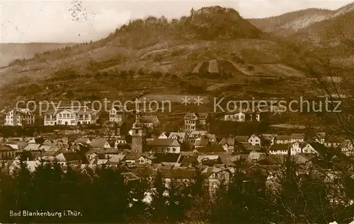 AK / Ansichtskarte Bad Blankenburg Ortsansicht Kat. Bad Blankenburg