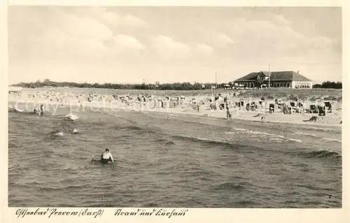 AK / Ansichtskarte Prerow Ostseebad Strand Kurhaus Kat. Darss