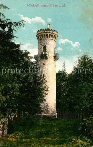 AK / Ansichtskarte Ilmenau Thueringen Kickelhahnturm Kat. Ilmenau