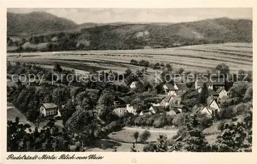 AK / Ansichtskarte Moerla Rudolstadt Panorama