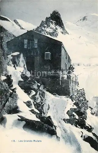 AK / Ansichtskarte Chamonix Les Grands Mulets Kat. Chamonix Mont Blanc