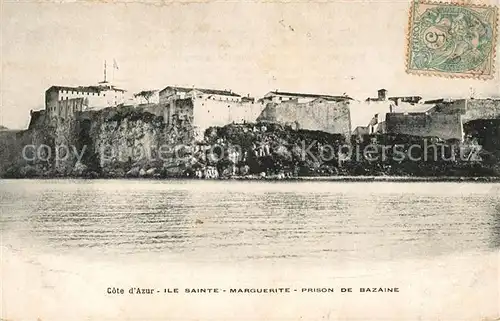 AK / Ansichtskarte Ile Sainte Marguerite Prison de Bazaine Cote d Azur
