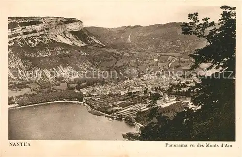 AK / Ansichtskarte Nantua Panorama vu des Monts d Ain Kat. Nantua