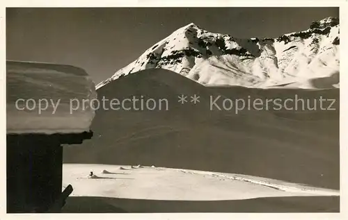 AK / Ansichtskarte Gstaad La Videmanette Kat. Gstaad