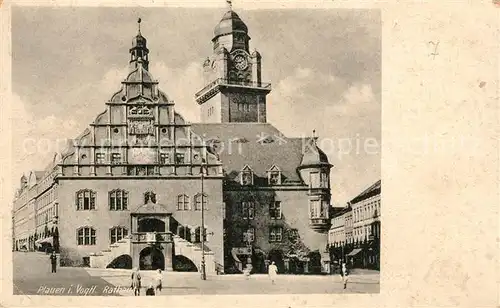 AK / Ansichtskarte Plauen Vogtland Rathaus Kat. Plauen