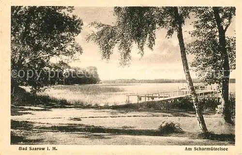 AK / Ansichtskarte Bad Saarow Scharmuetzelsee Kat. Bad Saarow