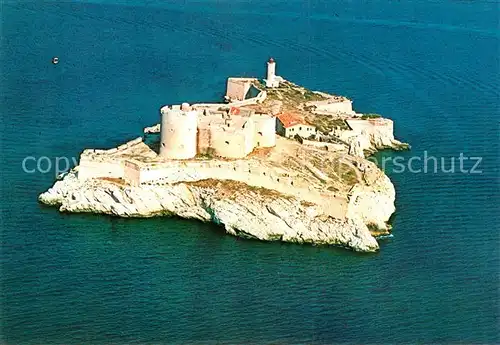 AK / Ansichtskarte Marseille Bouches du Rhone Fliegeraufnahme Schloss
