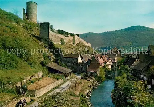 AK / Ansichtskarte Kaysersberg Haut Rhin Ruine Schloss Kat. Kaysersberg