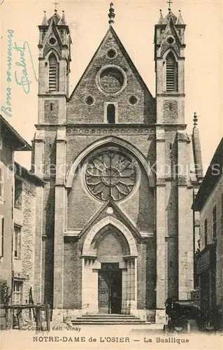 AK / Ansichtskarte Notre Dame de l Osier La Basilique Kat. Notre Dame de l Osier
