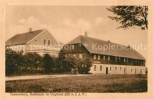 AK / Ansichtskarte Schoeneck Vogtland Tannenhaus Kat. Schoeneck Vogtland