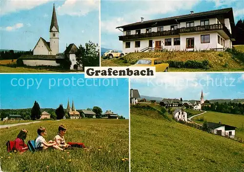 AK / Ansichtskarte Grafenbach Diex Erholungsheim Kirche Schueler 