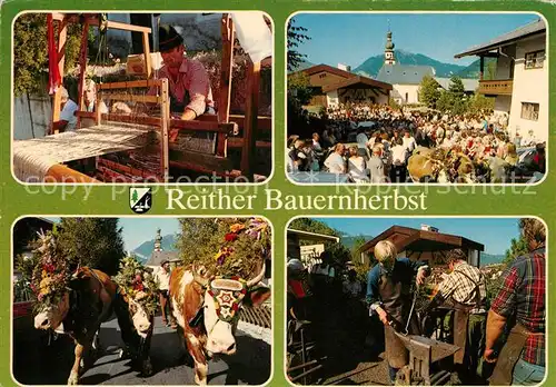 AK / Ansichtskarte Reith Alpbachtal Reithe Bauernherbst Bauernmarkt Almabtrieb Kat. Reith im Alpbachtal