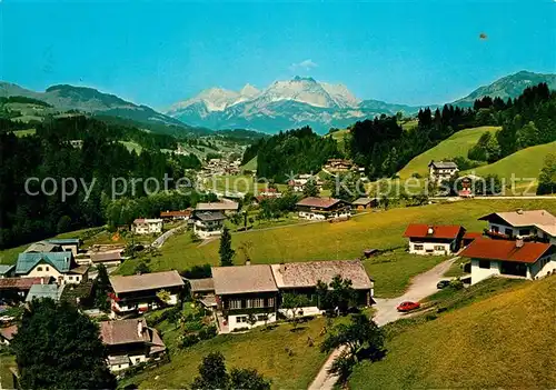 AK / Ansichtskarte Fieberbrunn Tirol Panorama Wilder Kaiser Kat. Fieberbrunn