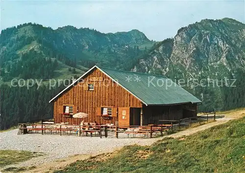 AK / Ansichtskarte Unterjoch Buchel Alpe Ornach Spiesser Kat. Bad Hindelang
