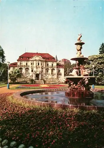 AK / Ansichtskarte Teplice Brunnen Kursanatorium Kat. Teplice