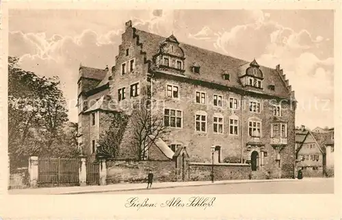 AK / Ansichtskarte Giessen Lahn Altes Schloss Kat. Giessen