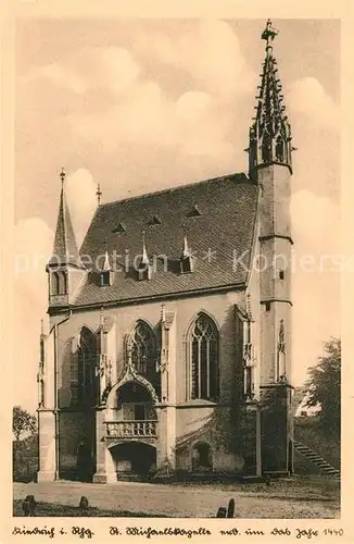 AK / Ansichtskarte Kiedrich St Michaelskapelle 15. Jhdt. Kat. Kiedrich