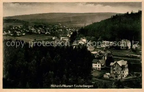 AK / Ansichtskarte Finsterbergen Panorama Hoehenluftkurort Kat. Finsterbergen Thueringer Wald