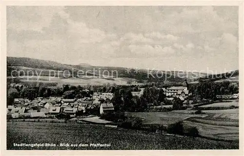 AK / Ansichtskarte Stadtlengsfeld Blick aus dem Pfaffental Kat. Stadtlengsfeld