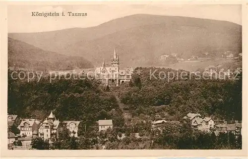 AK / Ansichtskarte Koenigstein Taunus Panorama Kat. Koenigstein im Taunus