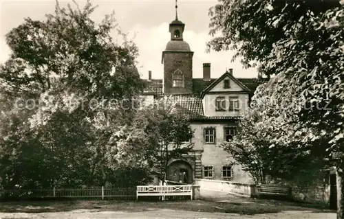 AK / Ansichtskarte Waltershausen Gotha Eingang zum Schloss Tenneberg Kat. Waltershausen