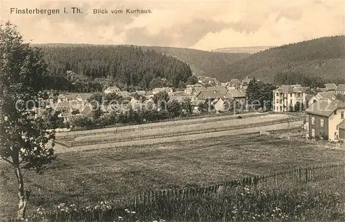 AK / Ansichtskarte Finsterbergen Panorama Blick vom Kurhaus Kat. Finsterbergen Thueringer Wald