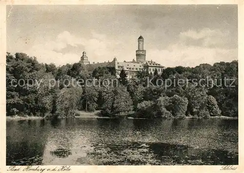 AK / Ansichtskarte Bad Homburg Schloss See Kat. Bad Homburg v.d. Hoehe