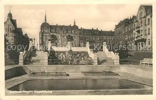 AK / Ansichtskarte Auerbach Vogtland Siegelohplatz Kat. Auerbach