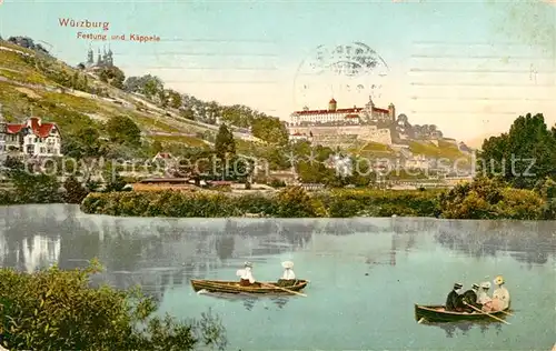 AK / Ansichtskarte Wuerzburg Festung mit Kaeppele Kat. Wuerzburg