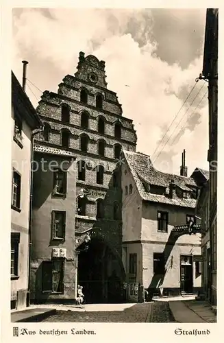 AK / Ansichtskarte Stralsund Mecklenburg Vorpommern Semlower Tor Kat. Stralsund