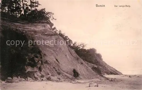 AK / Ansichtskarte Bansin Ostseebad Der Lange Berg Kat. Heringsdorf