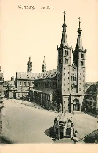 AK / Ansichtskarte Wuerzburg Dom Kat. Wuerzburg