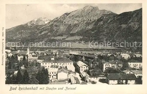 AK / Ansichtskarte Bad Reichenhall mit Staufen und Zwiesel Kat. Bad Reichenhall