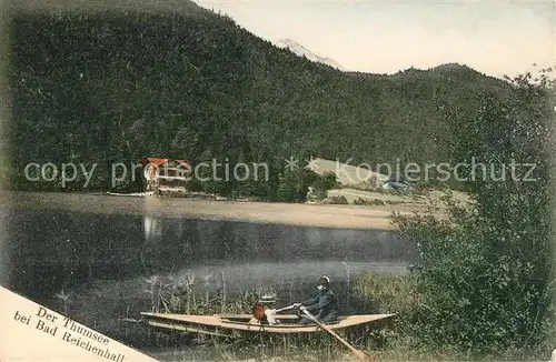 AK / Ansichtskarte Bad Reichenhall Der Thumsee  Kat. Bad Reichenhall