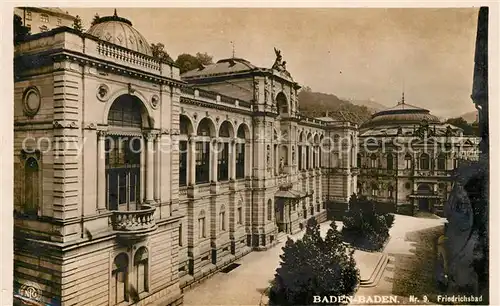 AK / Ansichtskarte Baden Baden Friedrichsbad Kat. Baden Baden