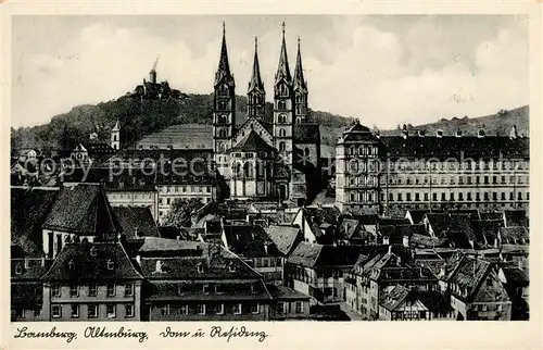 AK / Ansichtskarte Bamberg Altenburg Dom Residenz Kat. Bamberg