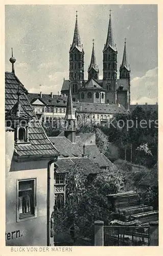 AK / Ansichtskarte Bamberg Ortspartie mit Kirche Kat. Bamberg