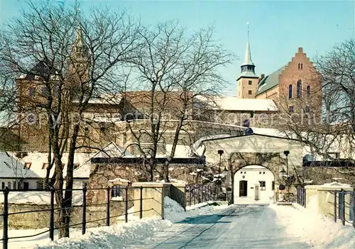 AK / Ansichtskarte Oslo Norwegen Akershus Festning Kat. Oslo