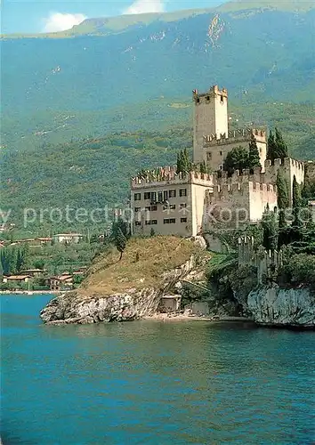 AK / Ansichtskarte Malcesine Lago di Garda Castello Kat. Malcesine