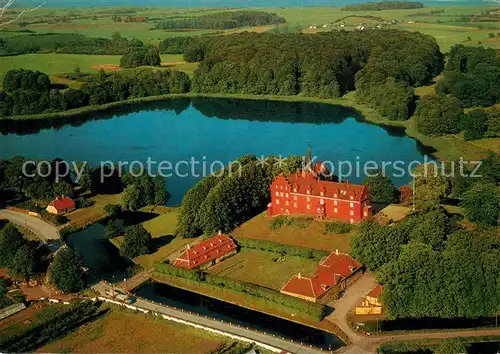 AK / Ansichtskarte Langeland Daenemark Fliegeraufnahme Tranekaer Schloss Kat. Daenemark