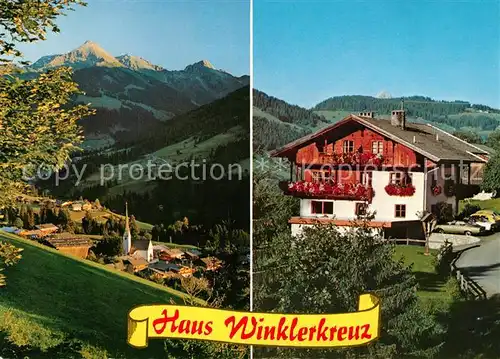 AK / Ansichtskarte Alpbach Haus Winklerkreuz Panorama Kat. Alpbach